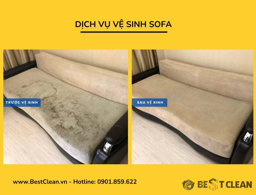 Dịch vụ vệ sinh sofa giá rẻ chuyên nghiệp uy tín tại tphcm